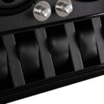 Luxury 8 slot watch display winder storage positions with knob control
