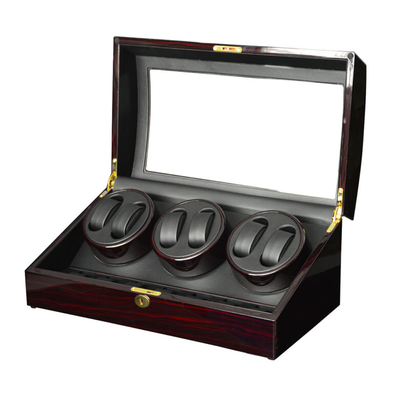 OEM Watch Storage Winder with 6 Winding Positions and 7 Storage Compartments