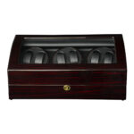OEM watch storage winder with ebony high gloss exterior and black interior
