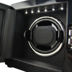 Portable Watch Winder LED Light detail with 360 degree free-insert watch holder