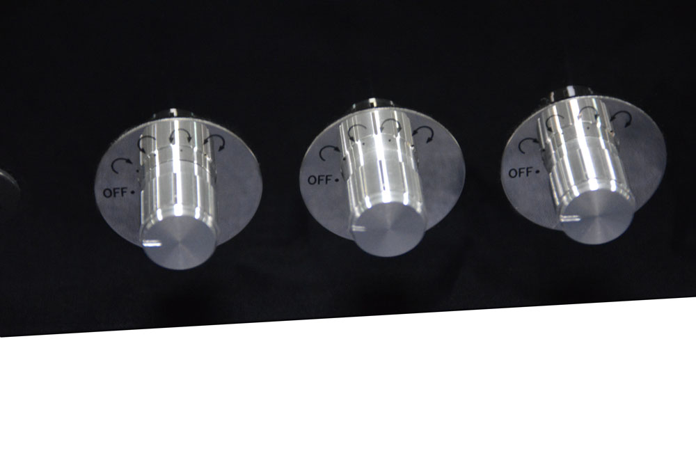 6 watch winder box knob control with black interior and winding positions