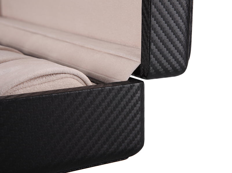 Watch box packaging in carton for product delivery