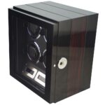fingerprint lock watch winder with door sensor