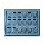 18 watch display tray in bule finish