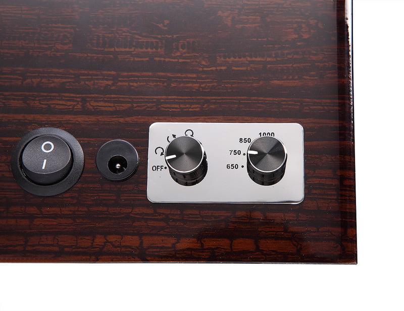 Custom Watch Winder Manufacturer back side with power socket