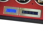 ebony grain watch winder for 6 watches with touch screen