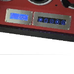 Carbon fiber 6 watch winder with touch screen