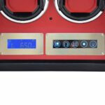ODM watch winder touch screen details with 360 degree free-insert watch holders
