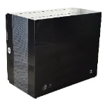 Carbon fiber 6 watch winder back side with power socket