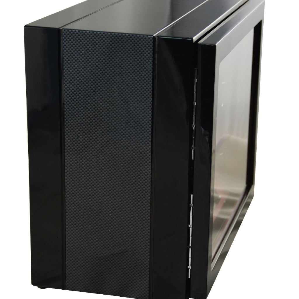Carbon fiber 6 watch winder with carbon fiber exterior