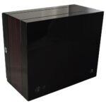 ebony grain watch winder for 6 watches with high glossy lacquer