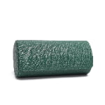 PU Leather 3 Watch Roll Travel Case with green exterior
