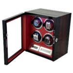 4 slots automatic watch winder with led light