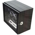 6 Slot Luxury Watch Winder with 12 O'clock Return