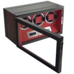 touchscreen watch winder case with door sensor
