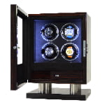 4 watch rotator with fingerprint lock open