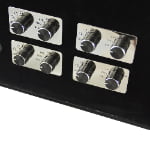 Quad Watch Winder Box with LED Light and knob control