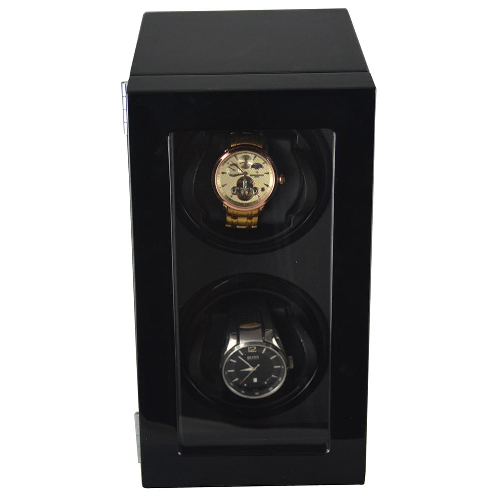High-Gloss Black 2 Watch Winder front