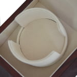 Mahogany Single Watch Winder pillow slot