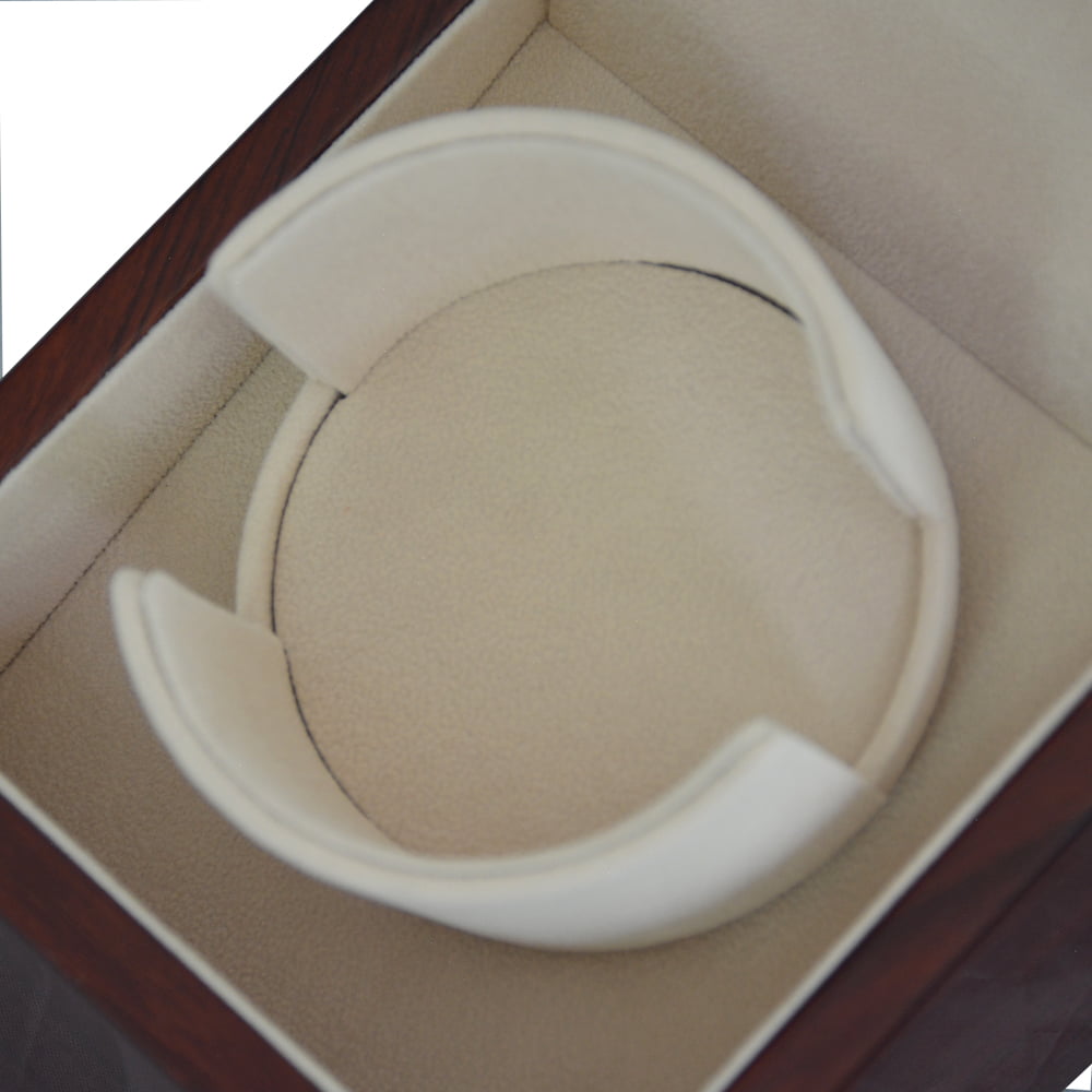 Mahogany Single Watch Winder pillow slot
