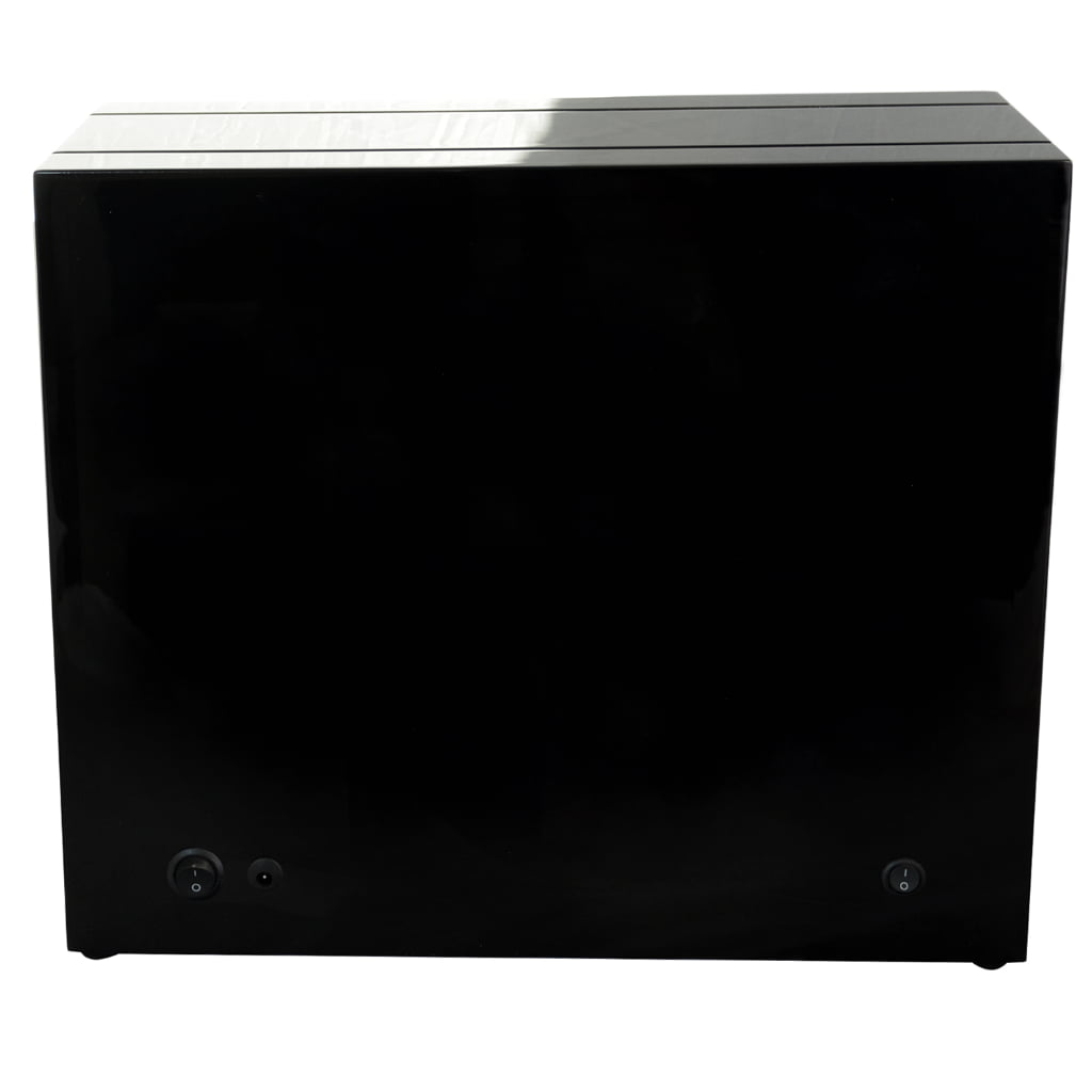 6 automatic watch winder case back side with High glossy lacquer