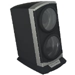 matte plastic watch winder angle side