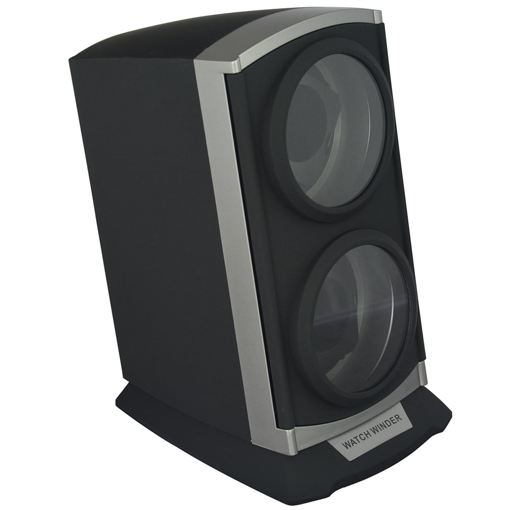 matte plastic watch winder angle side