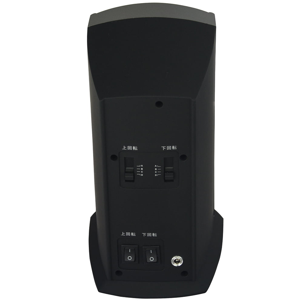 matte plastic watch winder back side