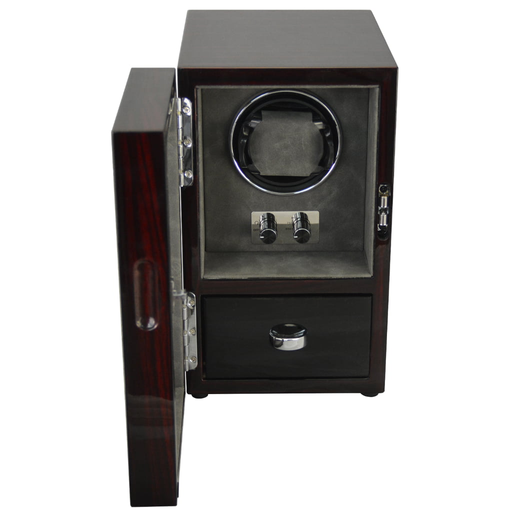 LED Light Single Watch Winder open