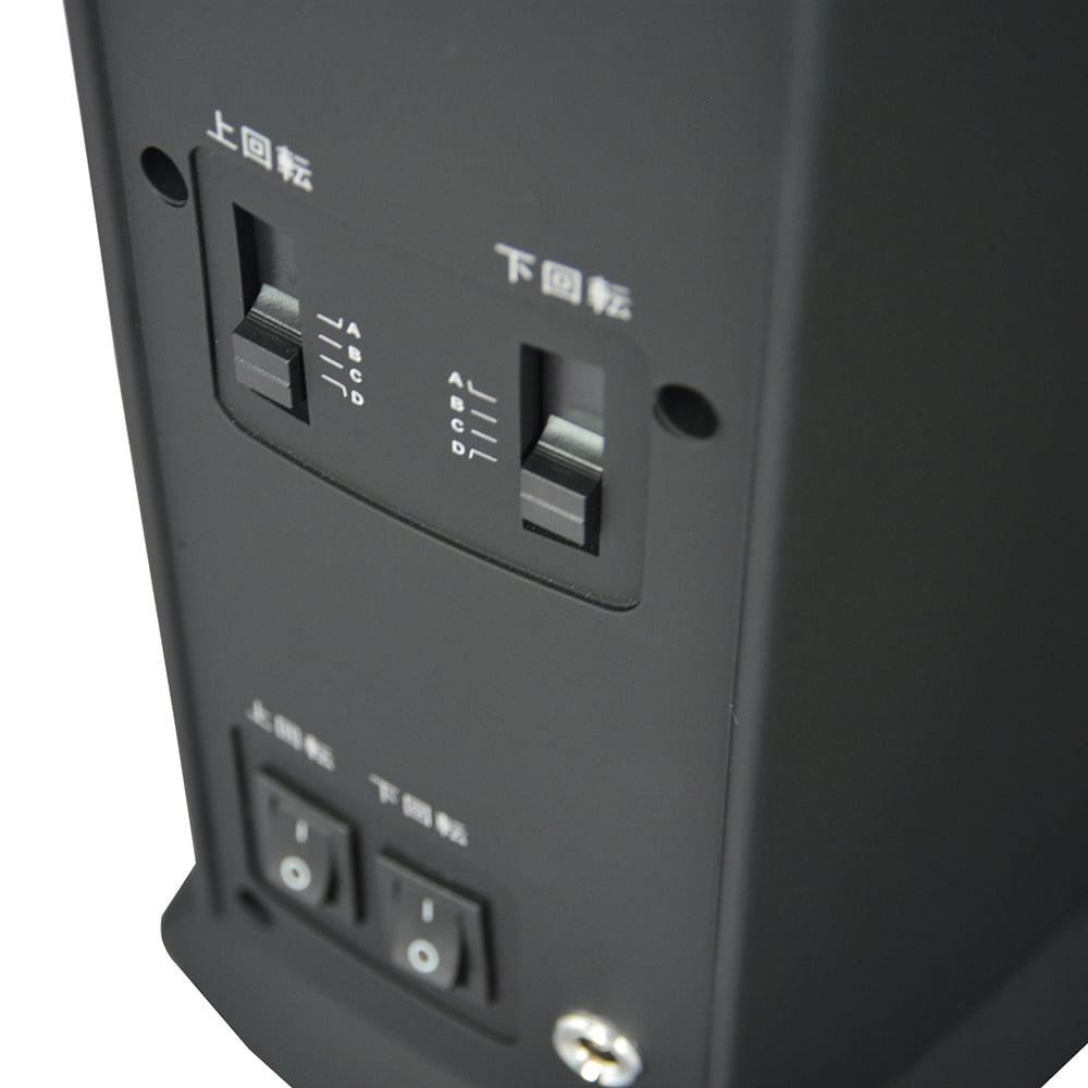 matte plastic watch winder with Button control