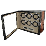 custom watch winder for 6 watches with touch screen