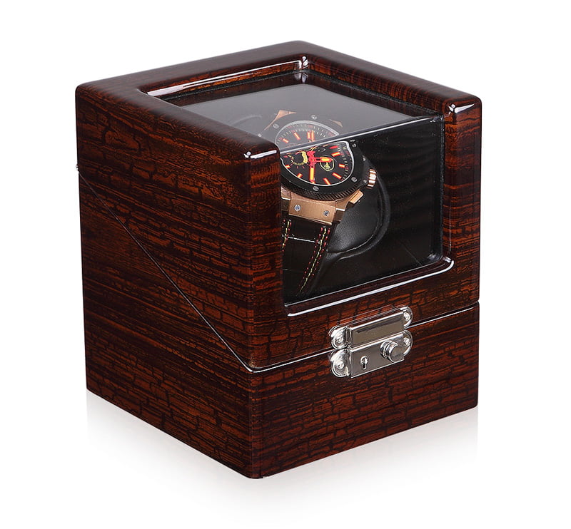 Custom Watch Winder Manufacturer with bark grain exterior