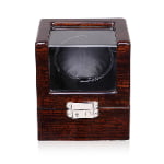 Custom Watch Winder Manufacturer front with Press-fit clasp