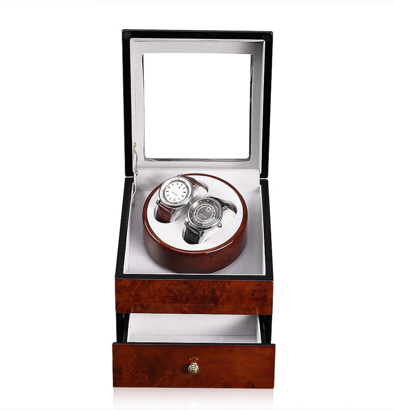 Single Watch Winder with Drawer and japanese motor