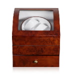 Single Watch Winder with Drawer front