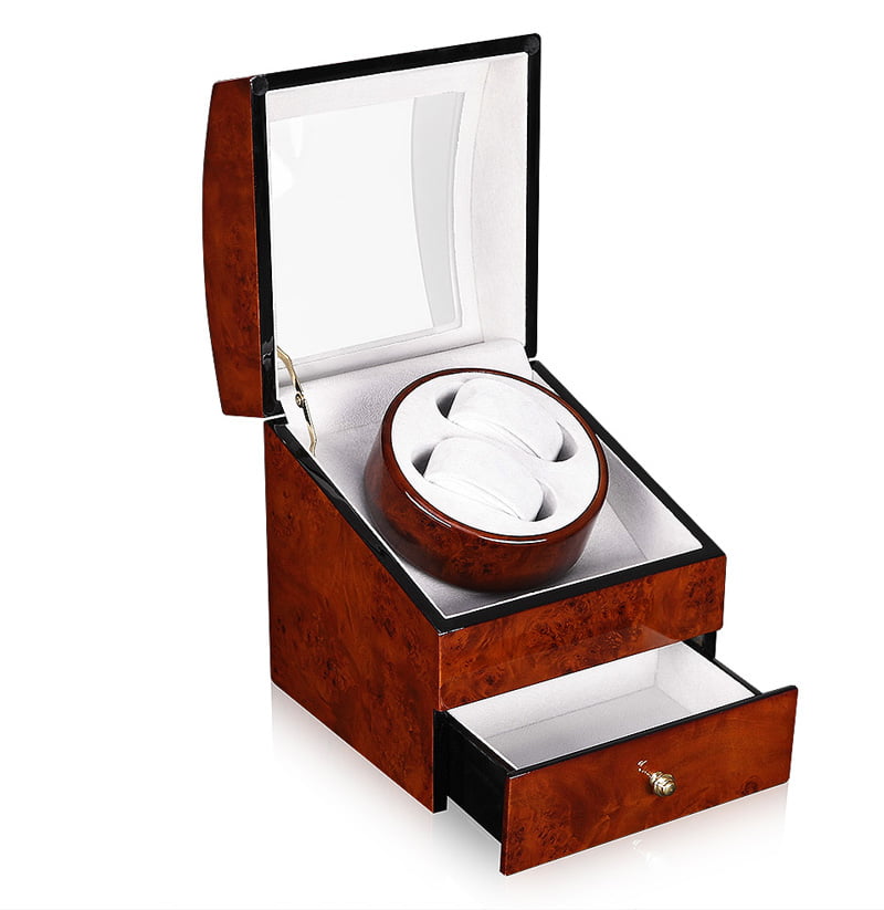 Single Watch Winder with Drawer open