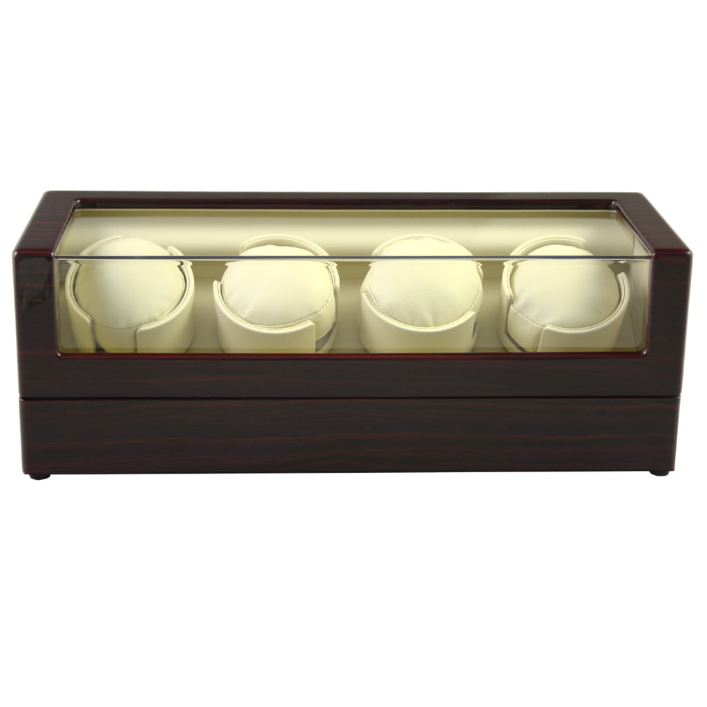 4 Watch Winder with Sponge Pillow front