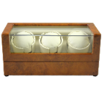 Luxury Watch Winder for 3 Watches front