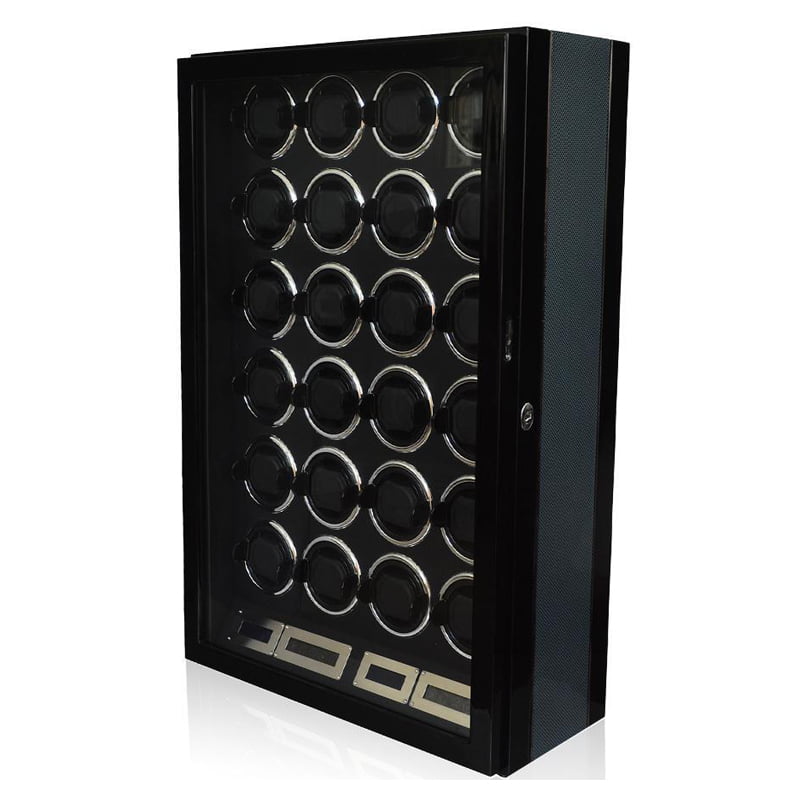 24 slot watch winder with touch screen control